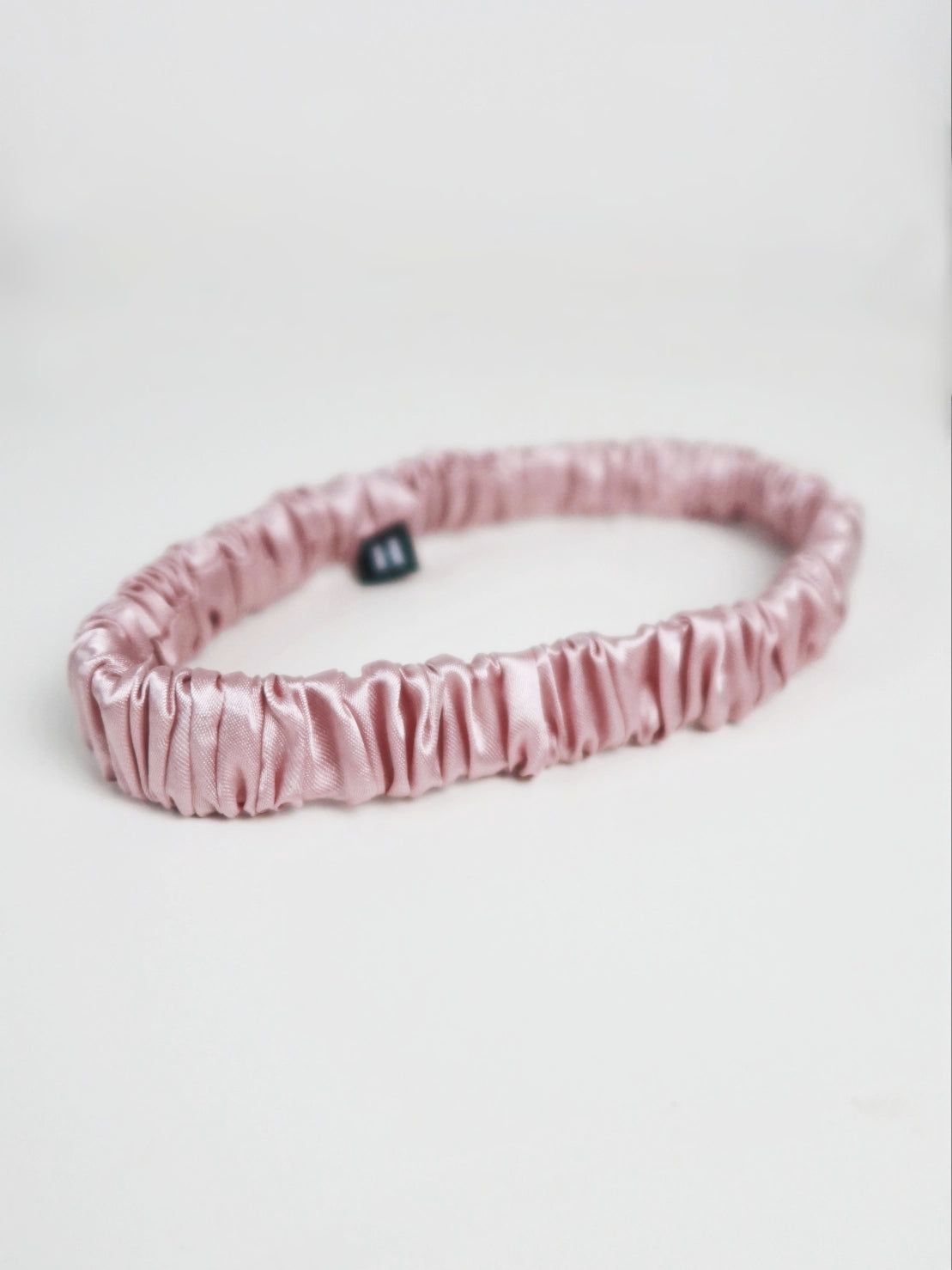 Thin Satin Headchie - Pink