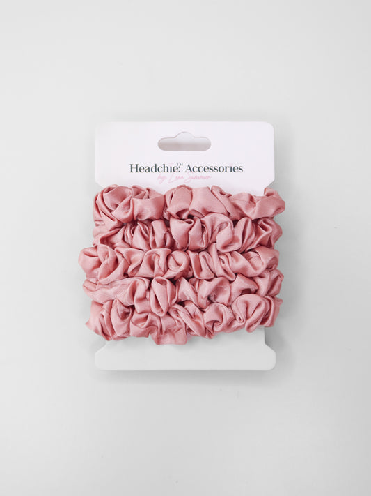 Mini Scrunchies Set - Pink
