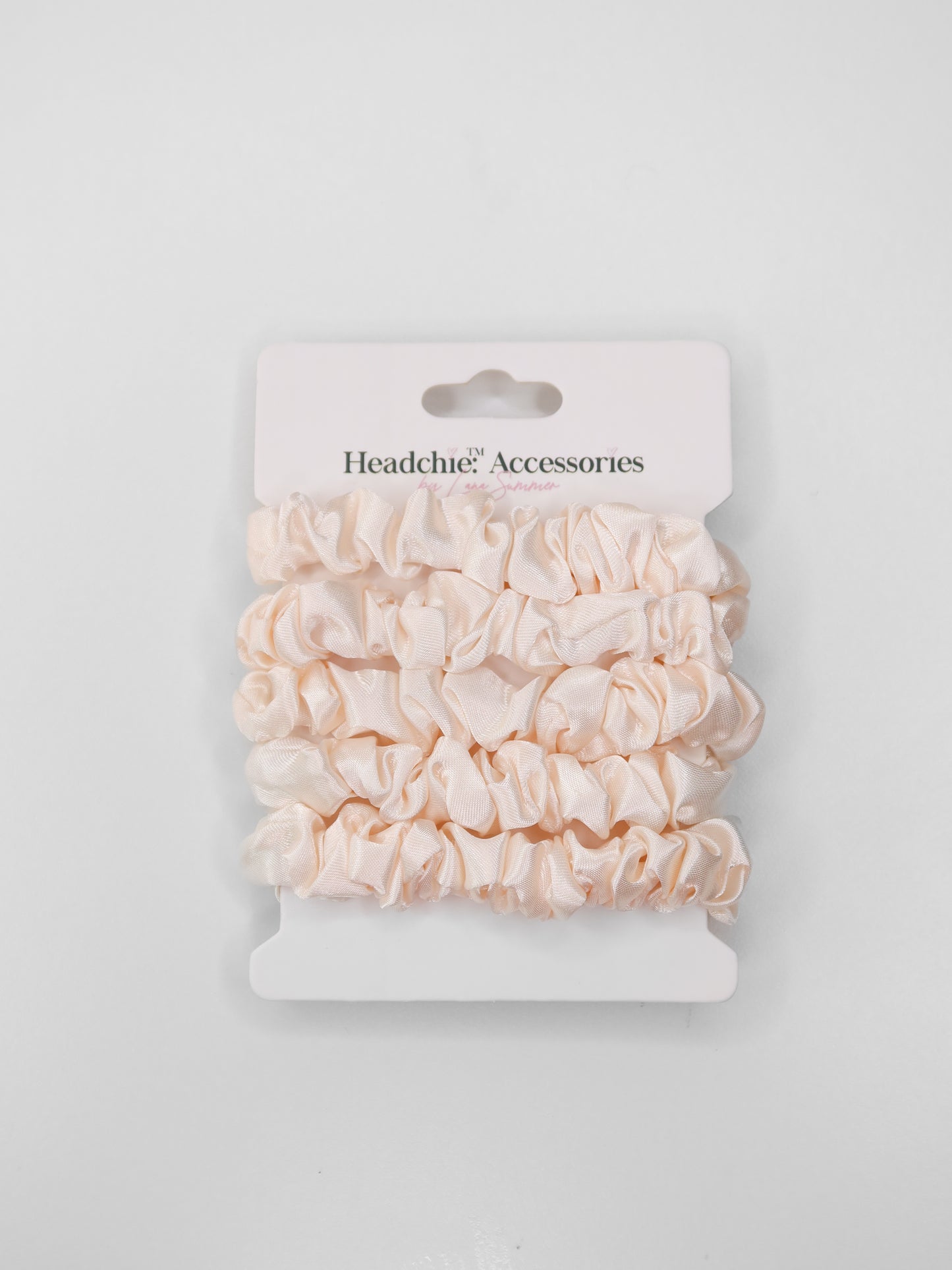 Mini Scrunchies Set - White