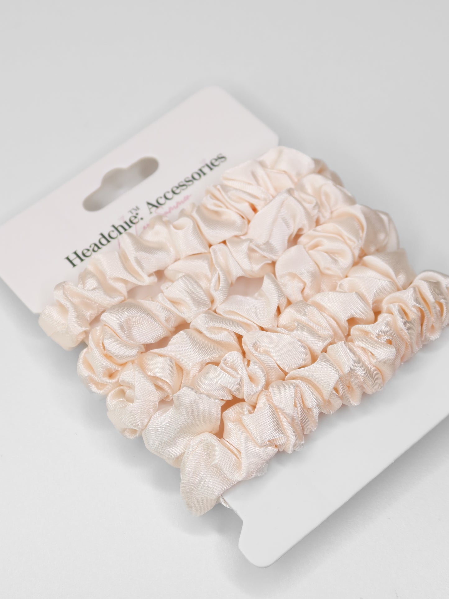Mini Scrunchies Set - White