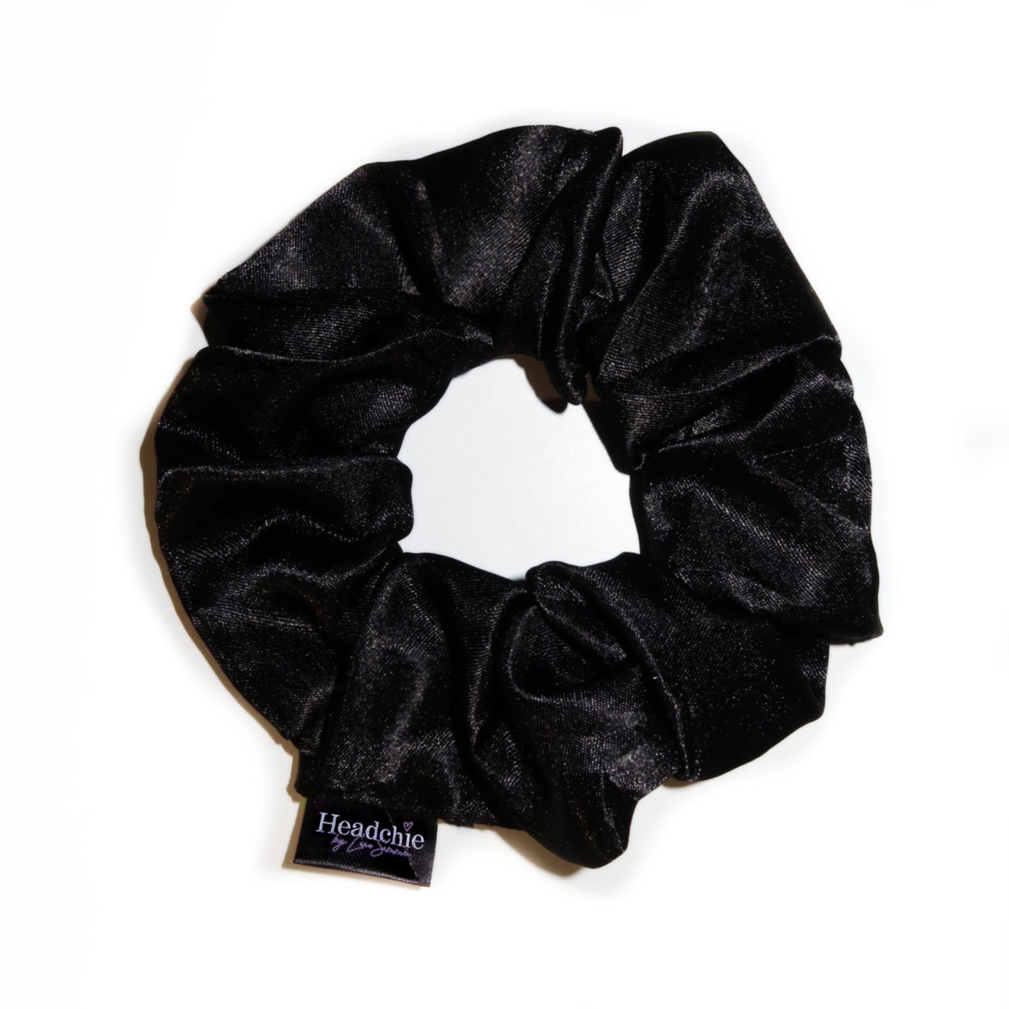 Satin Scrunchie - Black