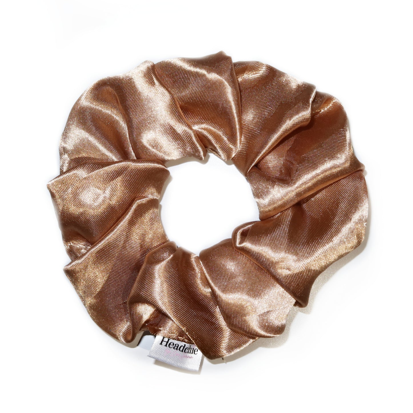 Satin Scrunchie - Dark Gold