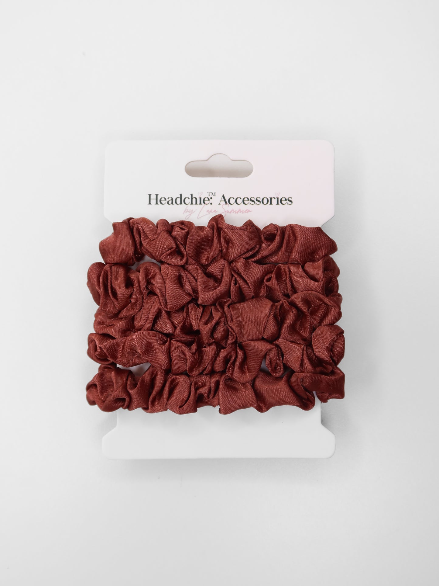 Mini Scrunchies Set - Brown