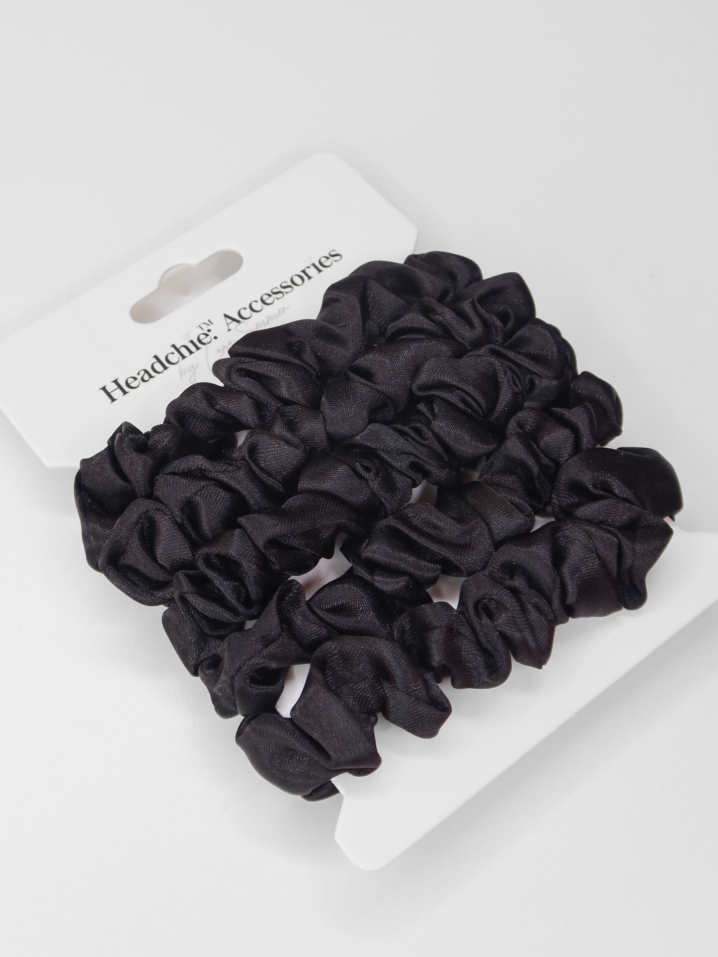 Mini Scrunchies Set - Black