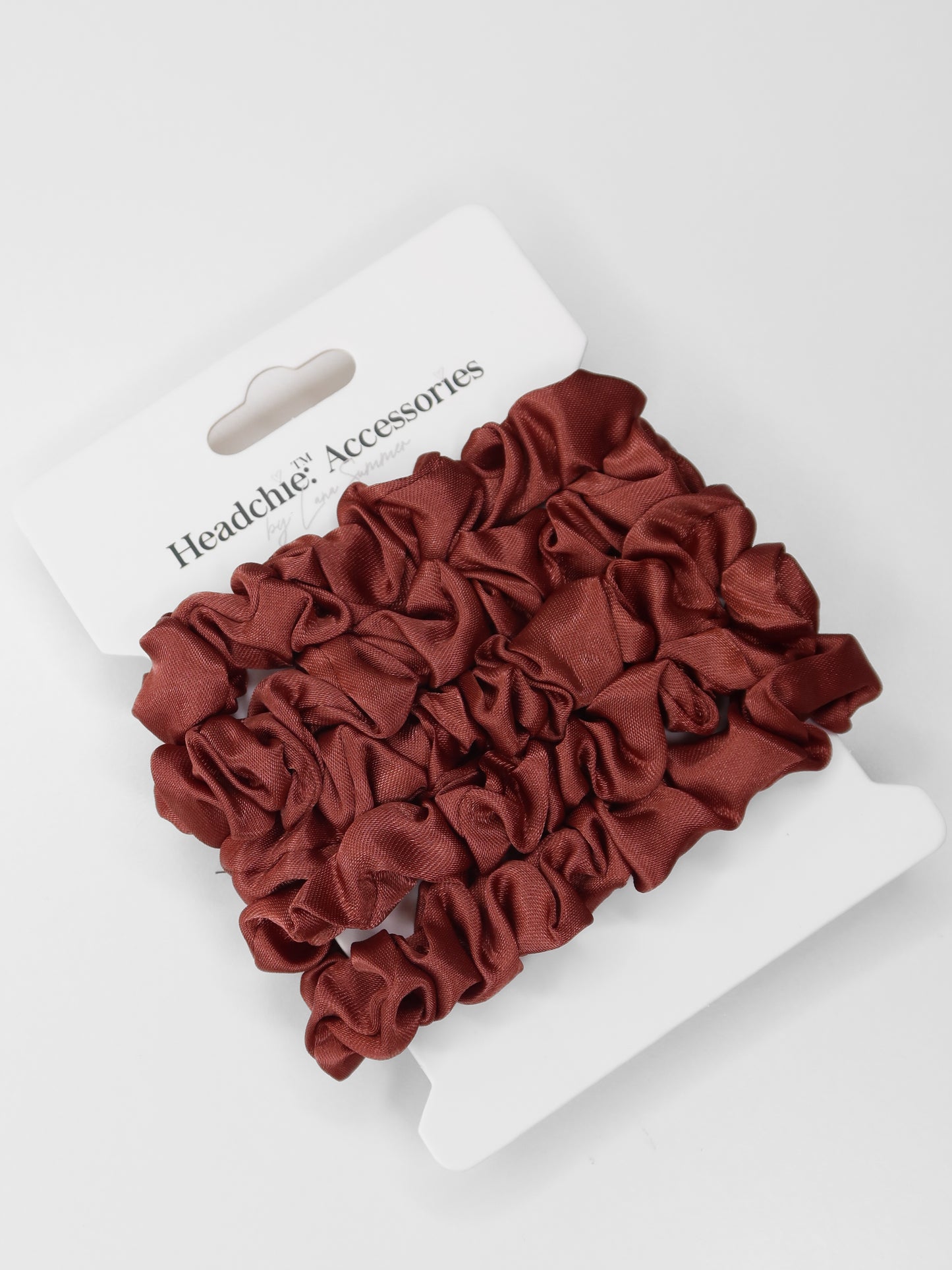 Mini Scrunchies Set - Brown